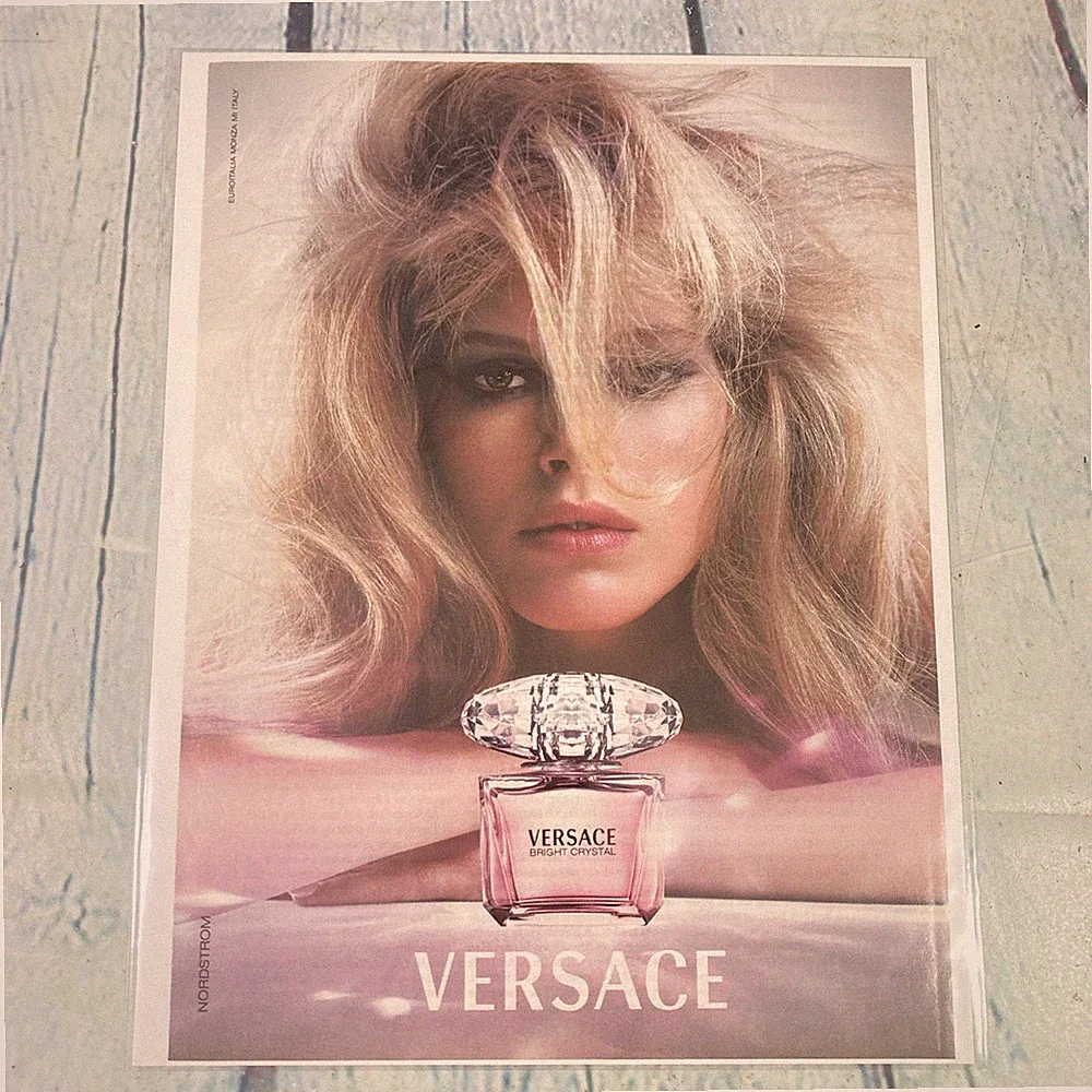 2006 Versace Fragrance Sexy Lady Blonde Print Ad/Poster Promo Art Magazine Page