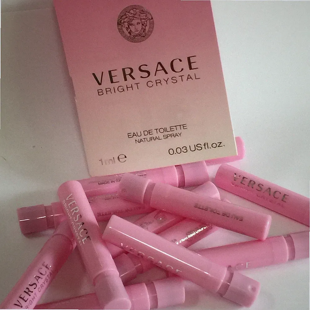 40 Versace Bright Crystal EDT Perfume 1ml Travel Sample Spray