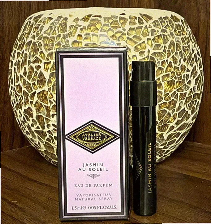 ATELIER VERSACE JASMIN AU SOLEIL 1.5ml .05oz Eau De Parfum SPRAY SAMPLE