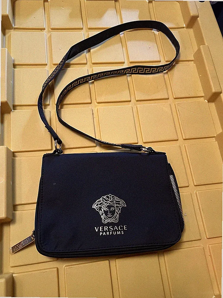 AUTHENTIC NEW Versace Fragrance Medusa Crossbody Bag