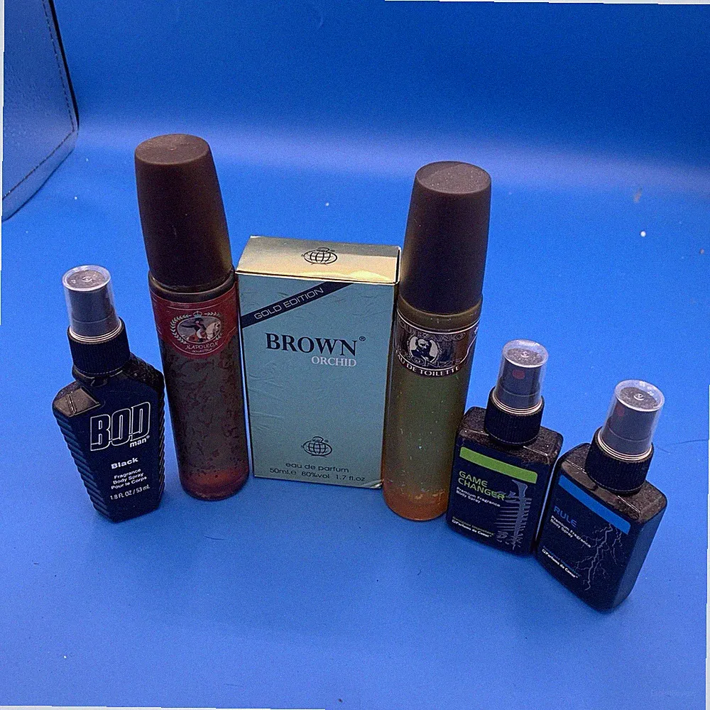 COLOGNE/ Body Spray LOT OF 6 Fragrance World