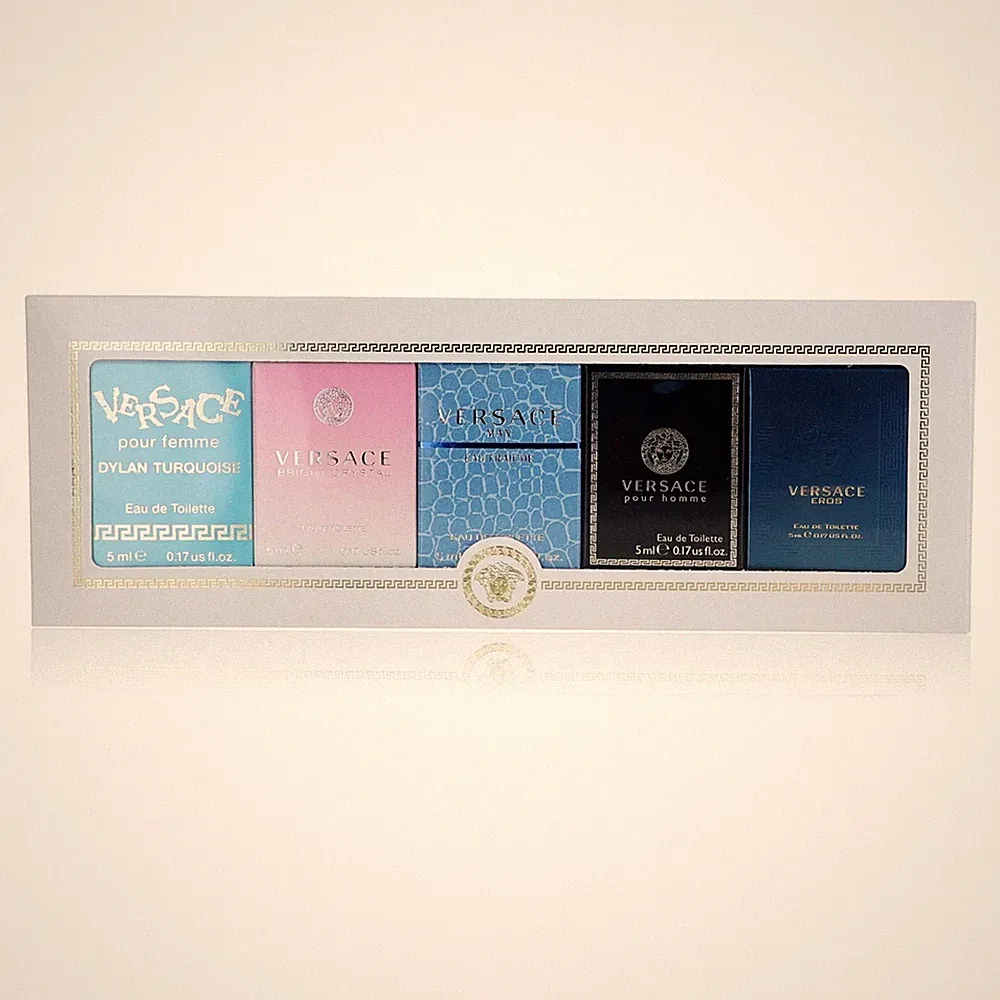 Versace Collection by Versace, 5 Piece Miniature Gift Set for Unisex