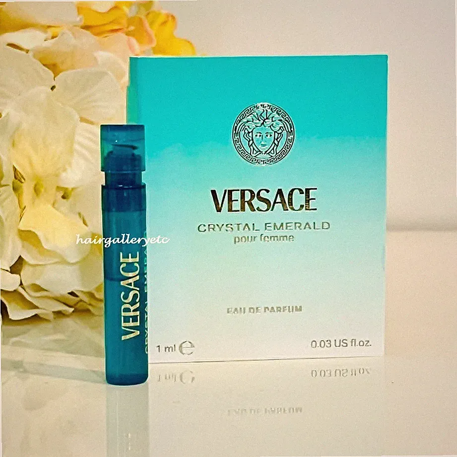 Versace Crystal Emerald Pour Femme EDP Sample Perfume Spray NEW RELEASE FRESH