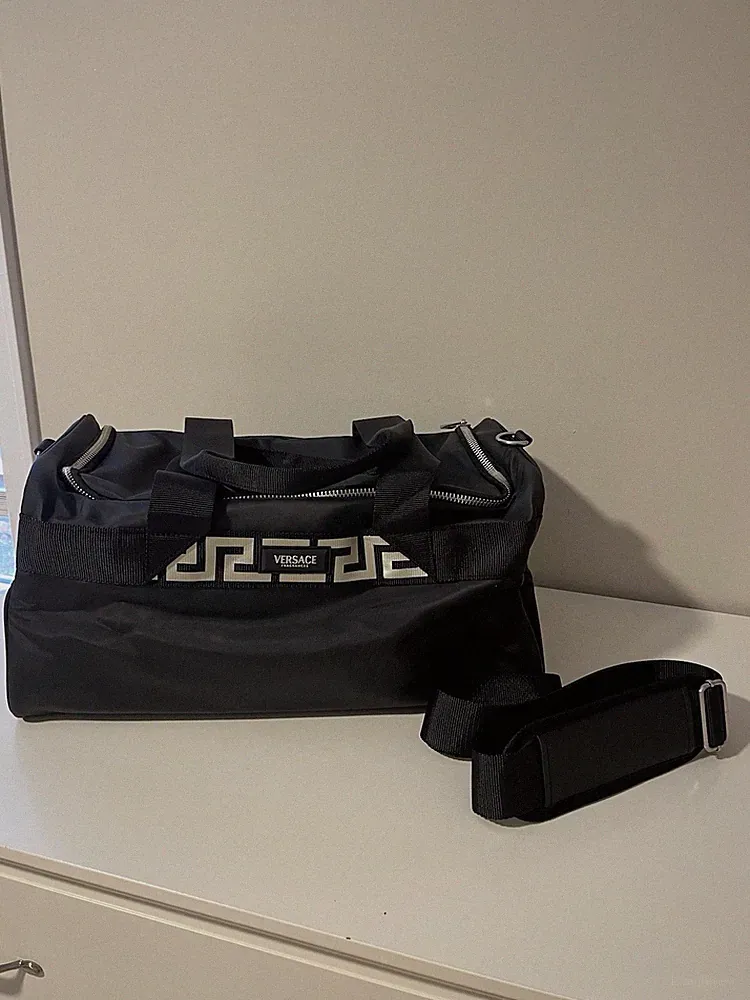 Versace Duffel Bag Weekender Traveler Luggage Carry-On Fragrance Collection