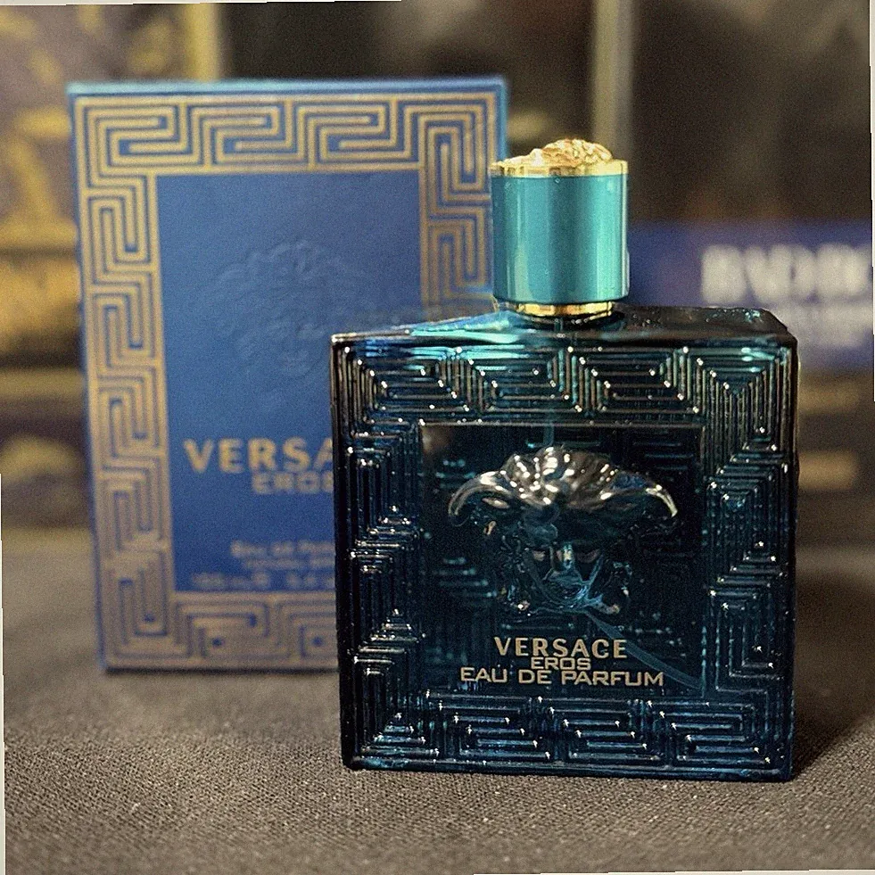 Versace Eros Eau de Parfum Spray 3.4 fl oz Regular Size Men's Fragrance