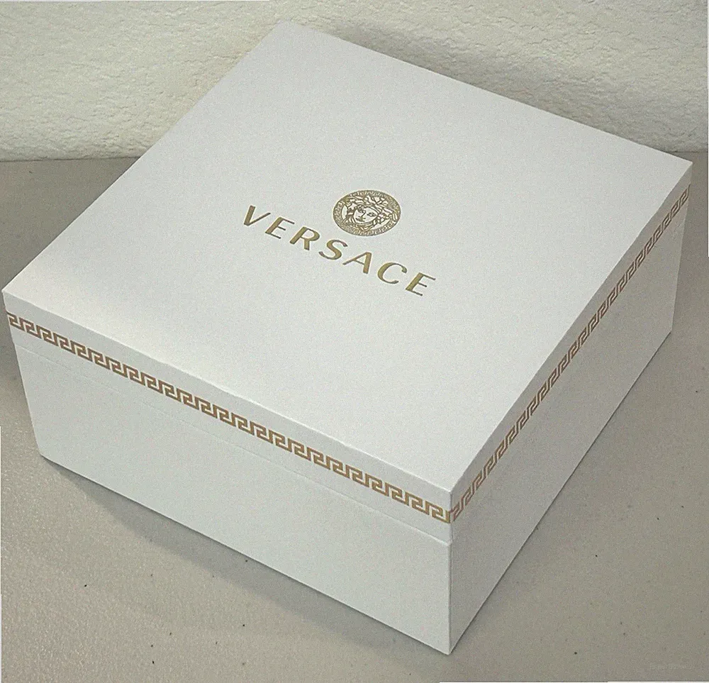 Versace Perfumes Empty Cardboard Gift Box/ jewerly box 8" X 8" X 4"
